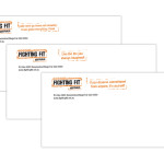 Fighting Fit DL Envelopes