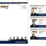 Fighting Fit Corporate Stationery