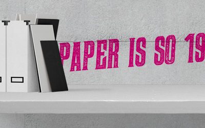 Paper is so 1990’s