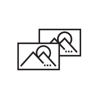 Stock Photography Research and Selection Icon Stock Photography Research and Selection Icon