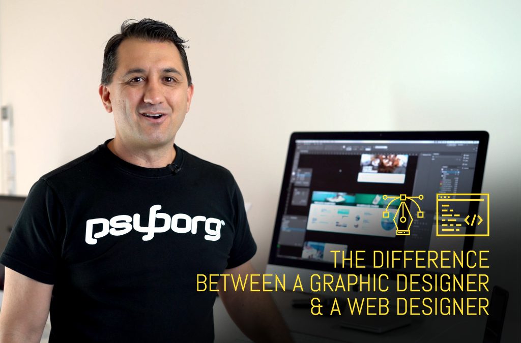 The difference between a graphic designer and a web designer