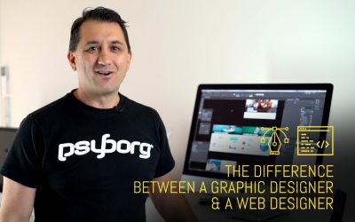 The difference between a graphic designer and a web designer