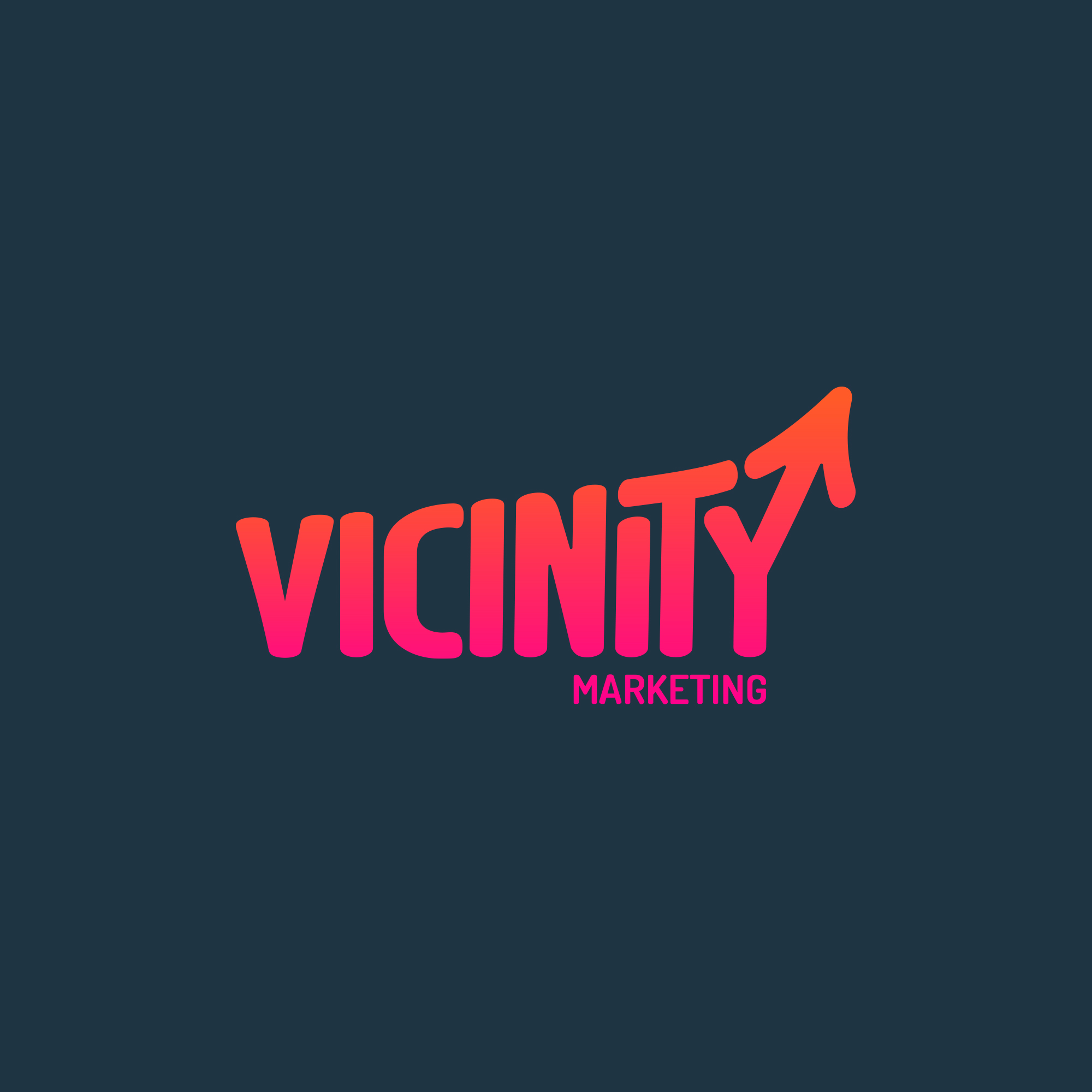 Vicinity Marketing on Blue