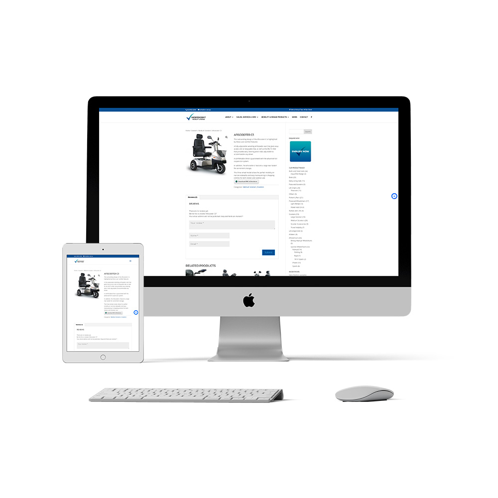 Hunter Independent Mobility & Rehab Website Hunter Independent Mobility & Rehab Website