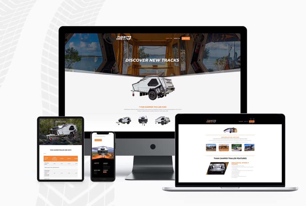 Website Design for Tvan Hire