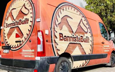 Vehicle Signage Design for Bannista Built