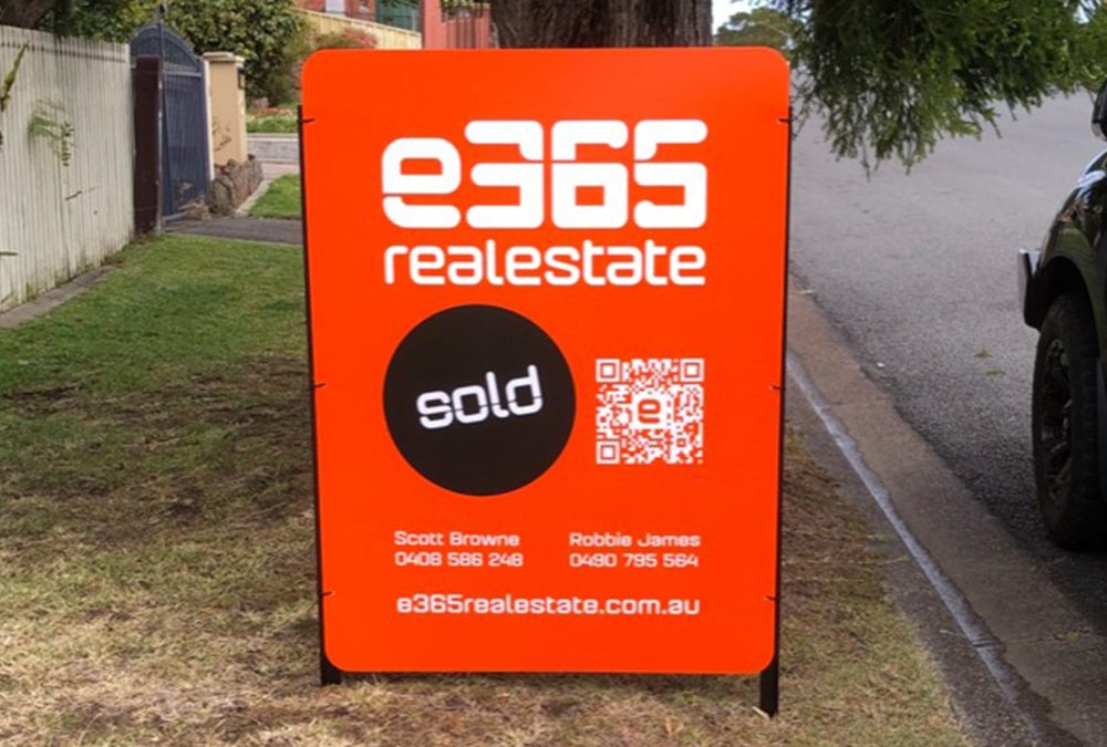 Signage Design for E365 Realestate