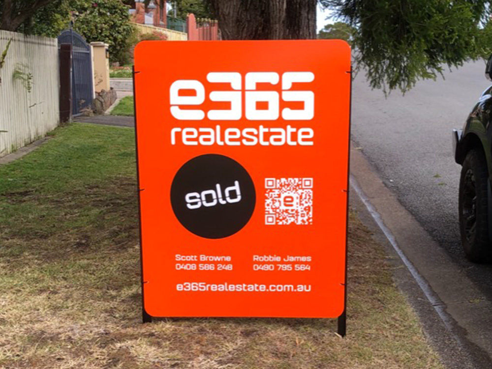 Signage Design for E365 Realestate