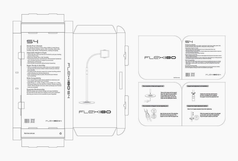Packaging Design for Flex180