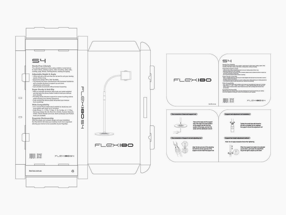 Packaging Design for Flex180