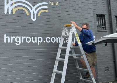 Hunter Recruitment Group Signage Project