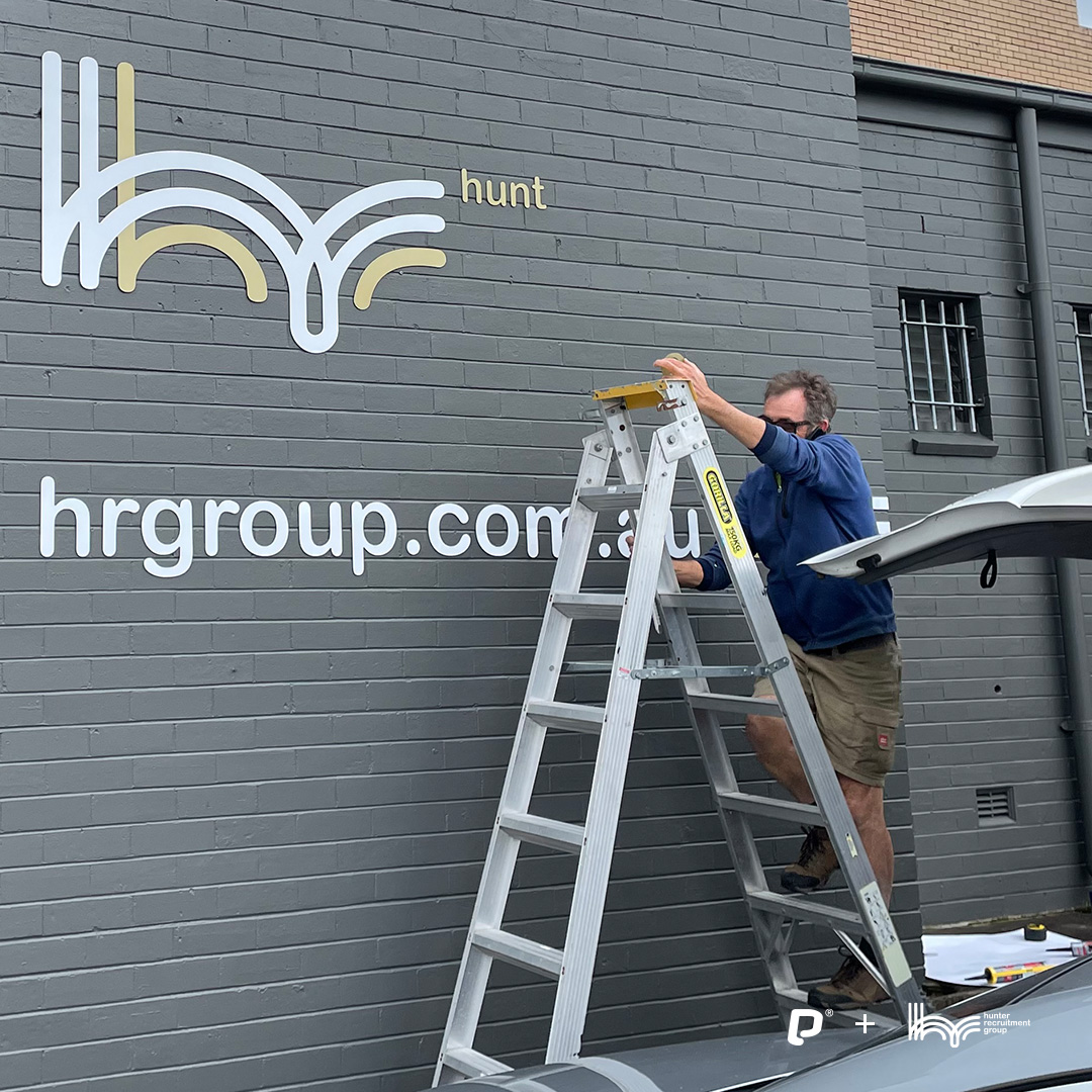 Hunter Recruitment Group Signage Project