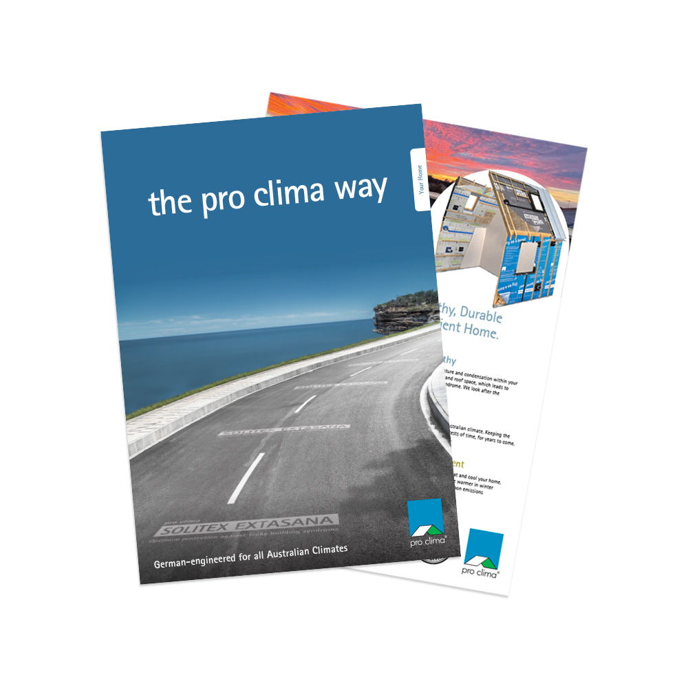 Pro Clima Front Brochure Homeowner Target Market