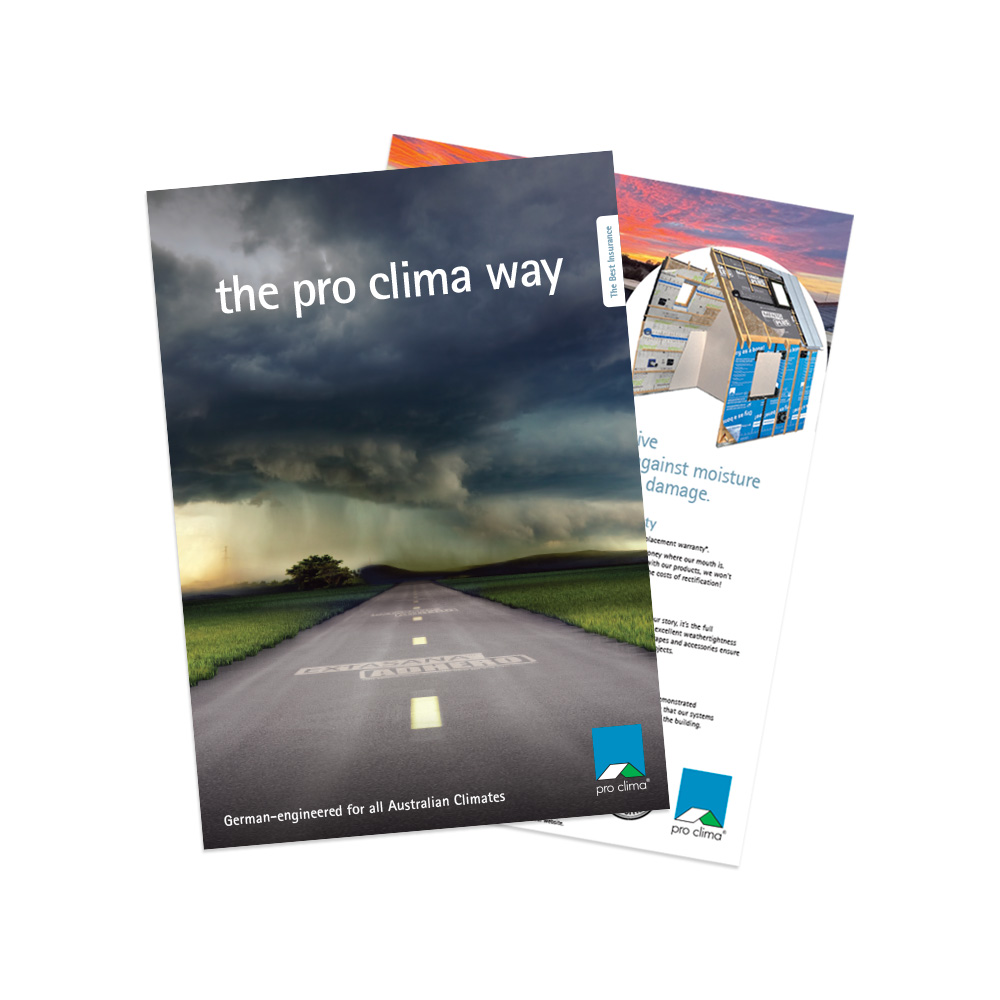 Pro Clima Front Brochure Insurer Target Market