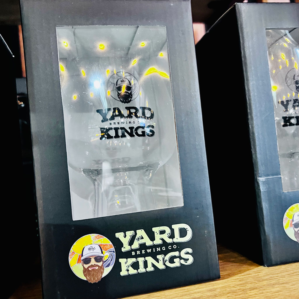 Yard Kings Beer Glass Merchandise