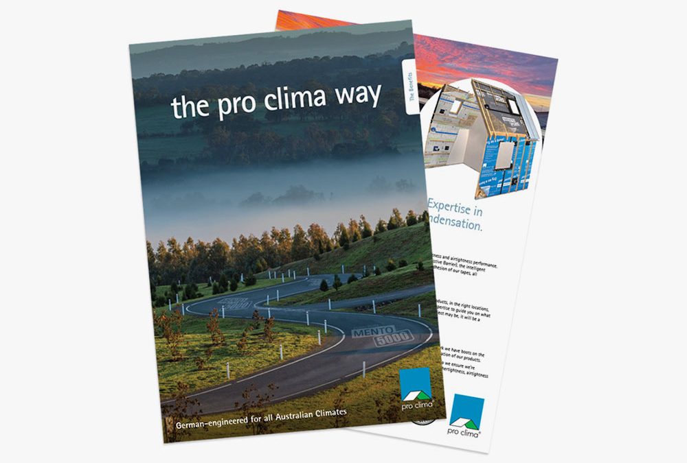 Brochure Design for Pro Clima