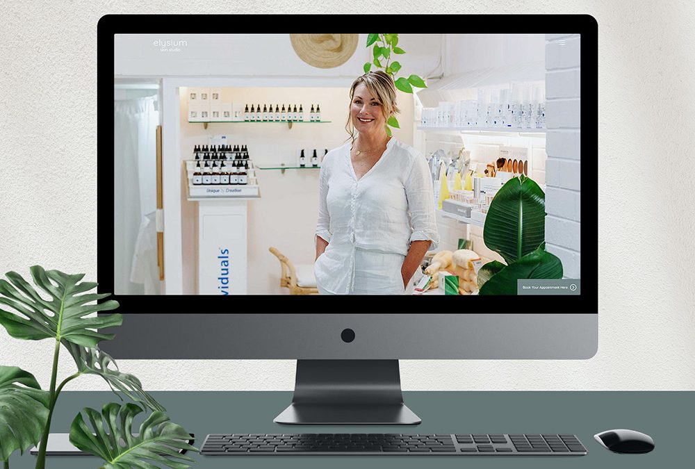 Website Design for Elysium Skin Studio
