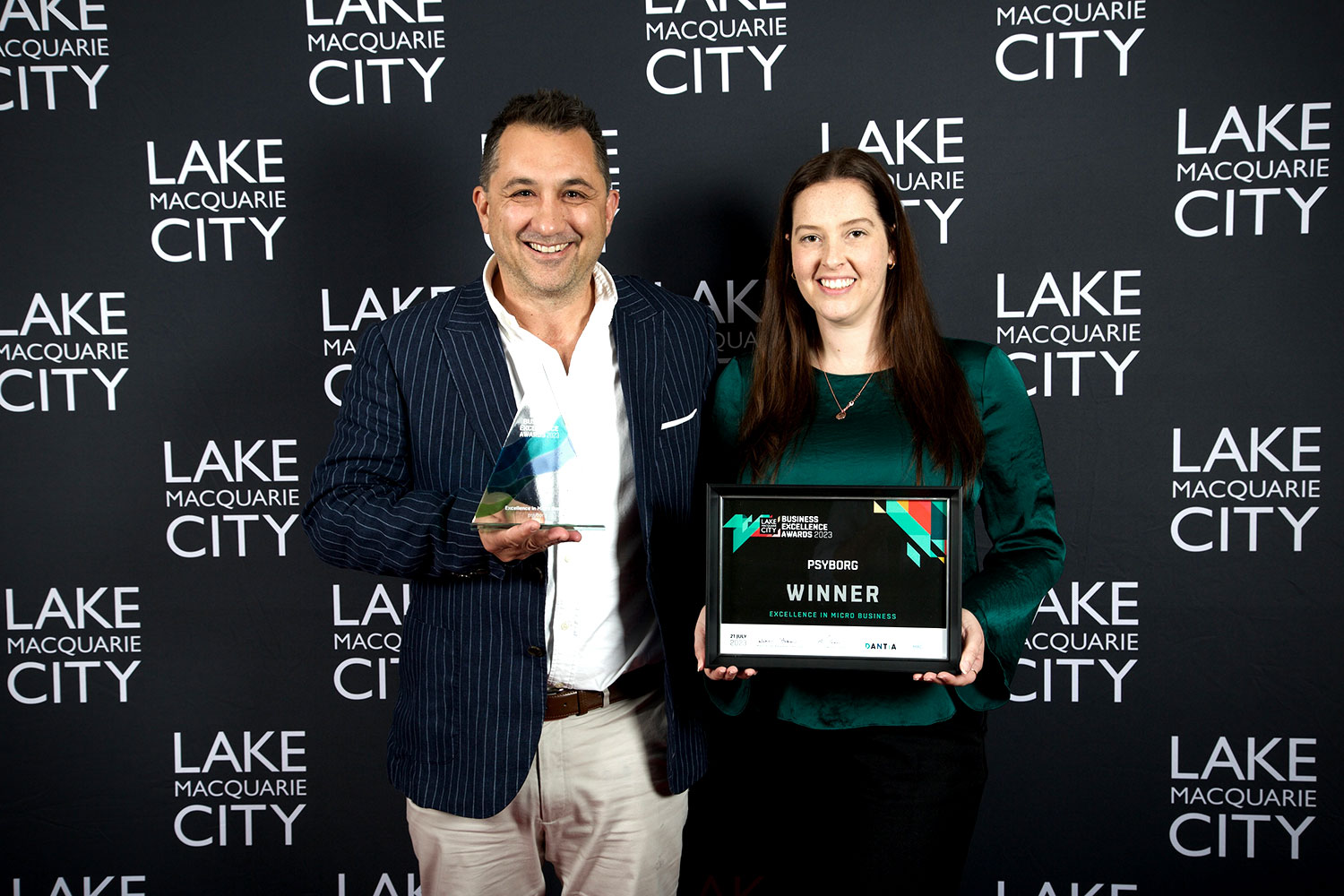 psyborg® Wins 'Excellence in Micro Business' at the 2023 Lake Macquarie Business Excellence Awards psyborg® Wins 'Excellence in Micro Business' at the 2023 Lake Macquarie Business Excellence Awards