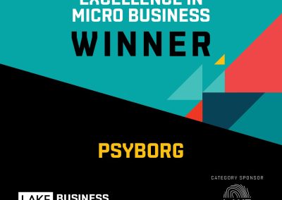 psyborg® Wins 'Excellence in Micro Business' at the 2023 Lake Macquarie Business Excellence Awards