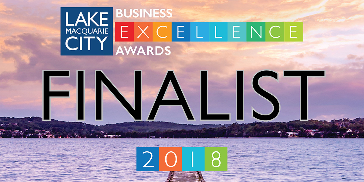 2018 Finalist Lake Macquarie City Business Excellence Awards