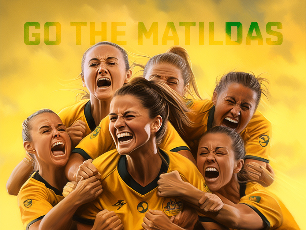 Let's Go The Matildas!