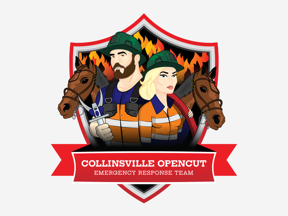 Logo Design for Colinsville Open Cut