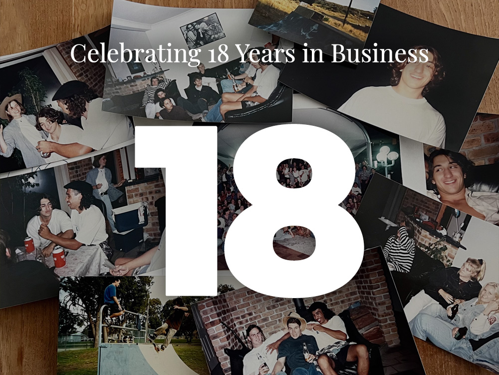 Celebrating 18 Years in Business