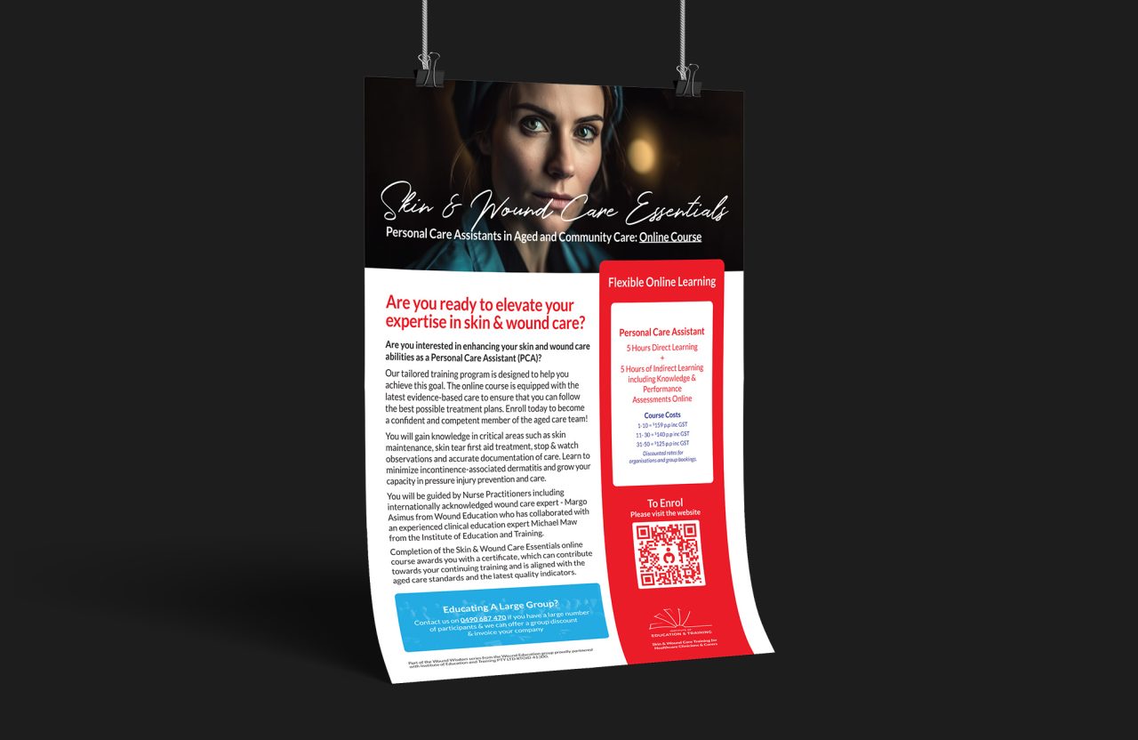 Case Study Wound Education Website Development » Newcastle