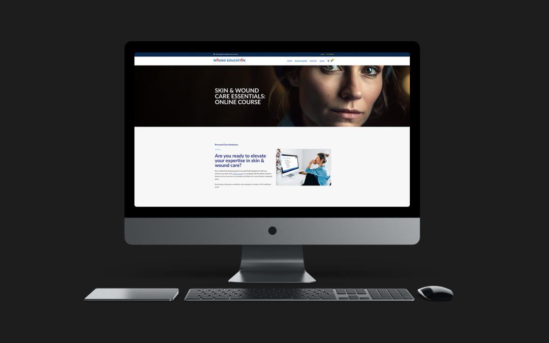 Case Study: Wound Education Website Development