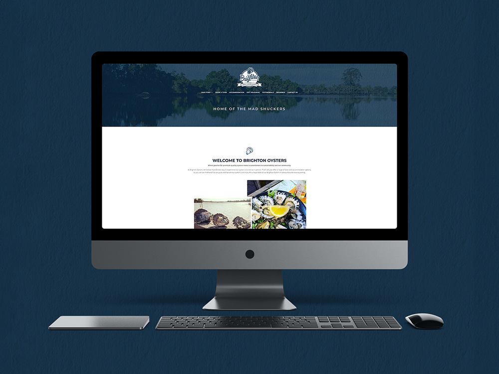 Website Design for Brighton Oysters