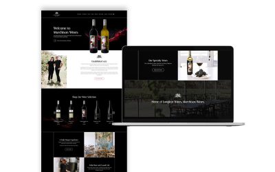 Website Design for Murchison Wines