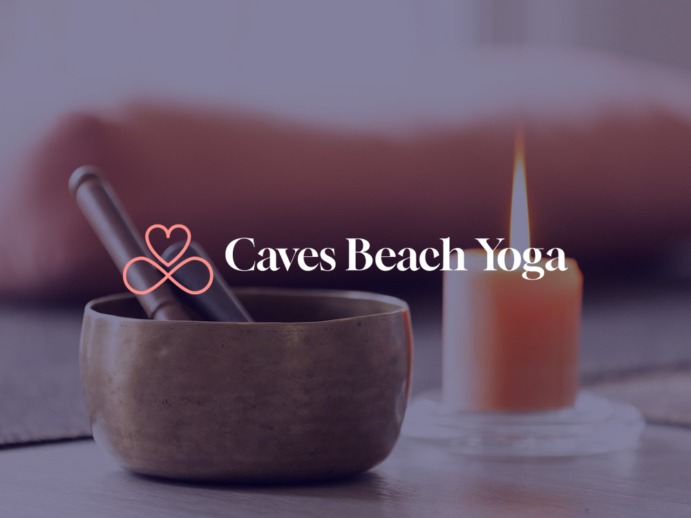 Brand Design for Caves Beach Yoga Brand Design for Caves Beach Yoga