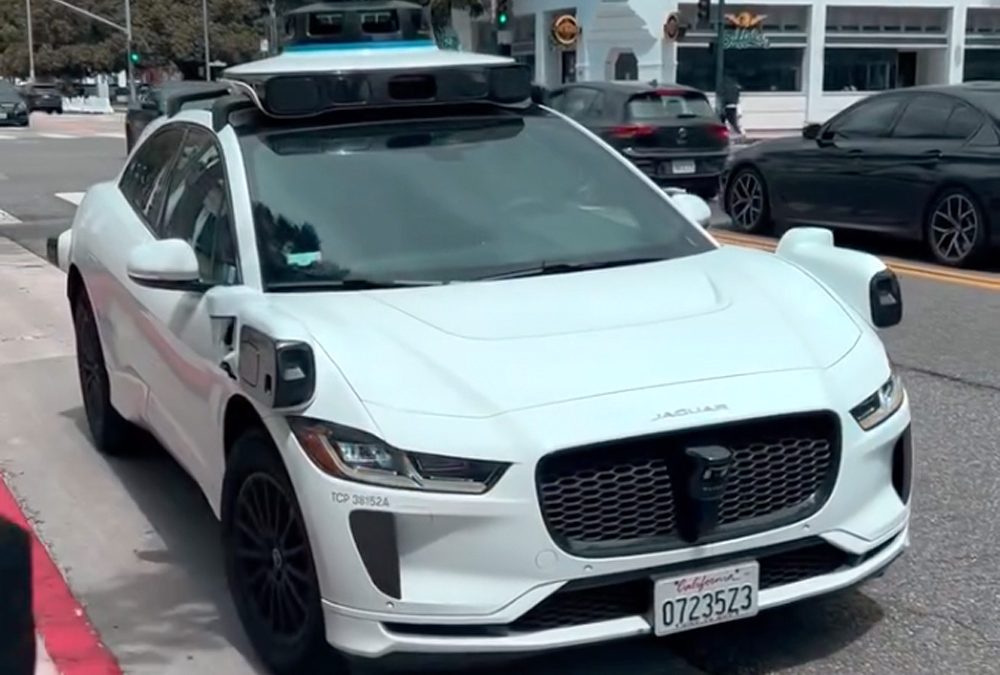 Catching a Waymo back to Hollywood
