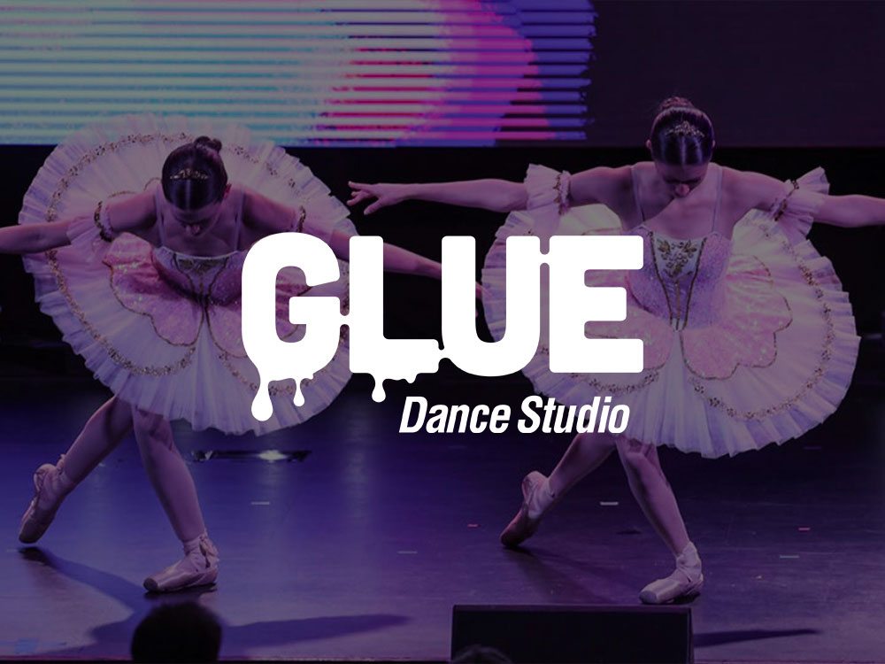 Rebrand Design for Glue Dance Studio Rebrand Design for Glue Dance Studio