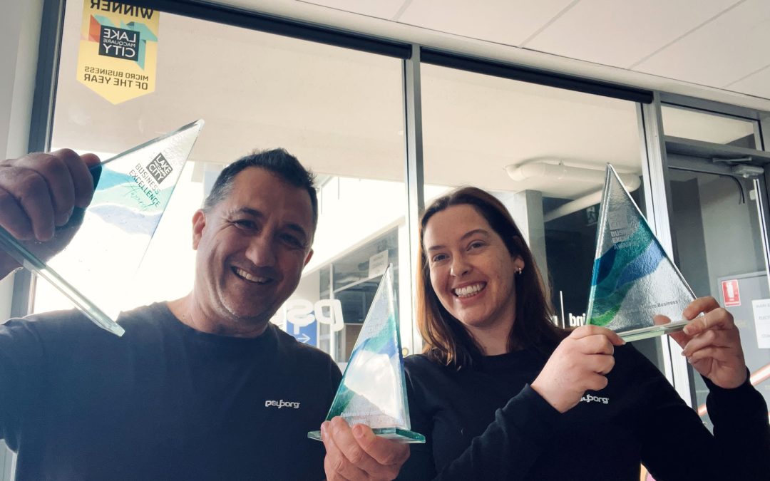 psyborg® Wins Lake Macquarie Excellence in Micro Business – For the Third Time