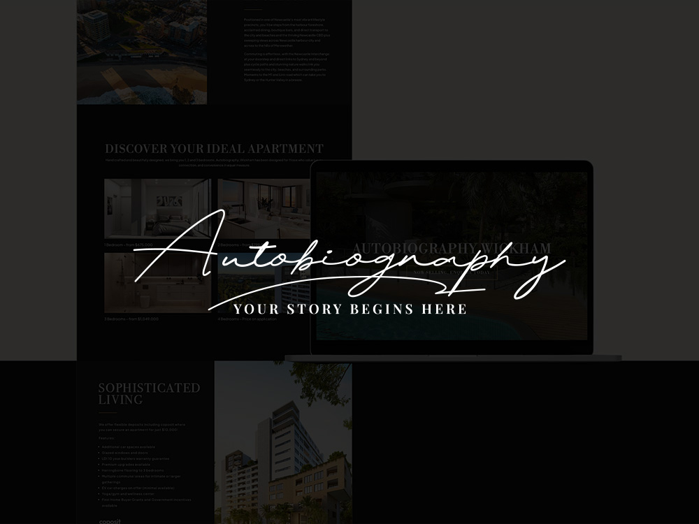 Brand Design for Autobiography Wickham