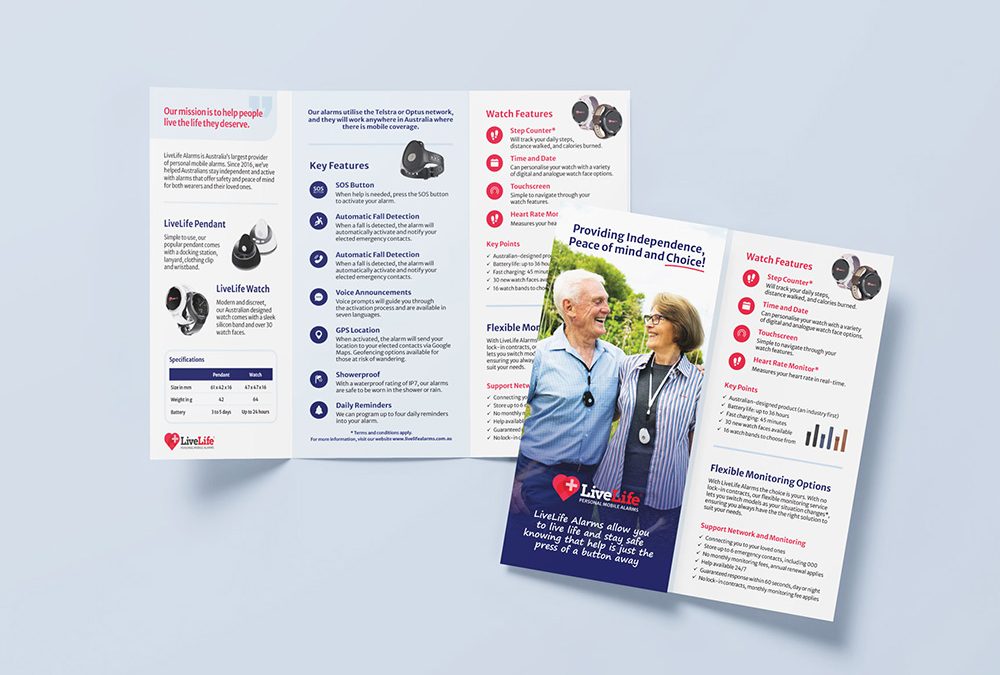 Brand Design for LiveLife Alarms