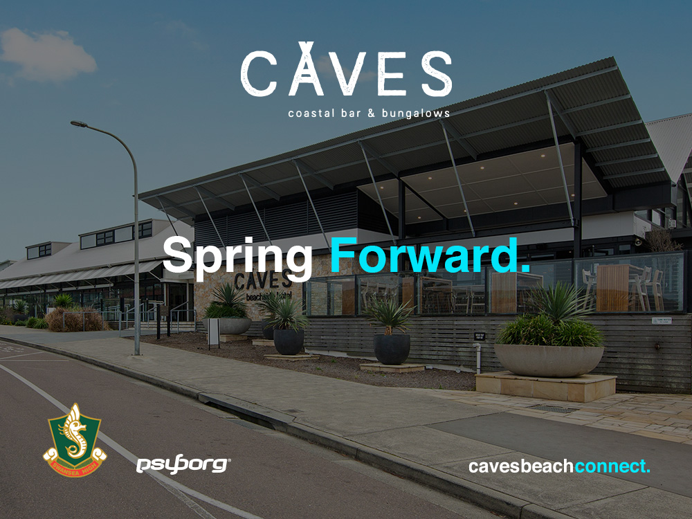 Spring Forward: Caves Beach Connect Event Spring Forward: Caves Beach Connect Event