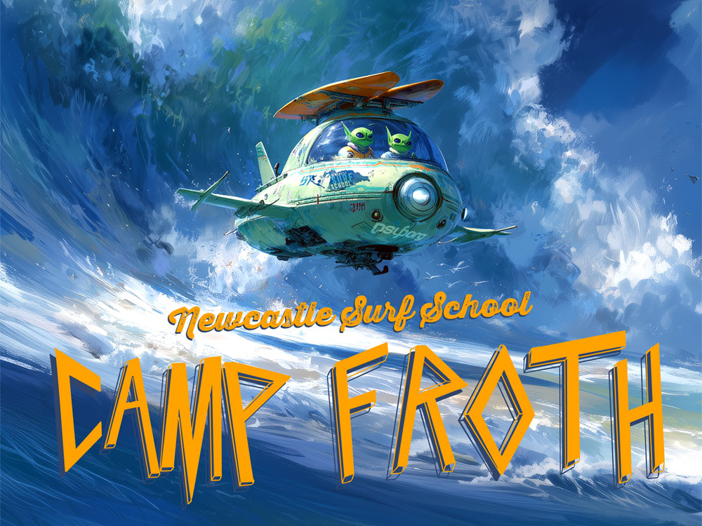 From Bigfoot sightings to aliens catching waves – Camp Froth has landed! From Bigfoot sightings to aliens catching waves – Camp Froth has landed!