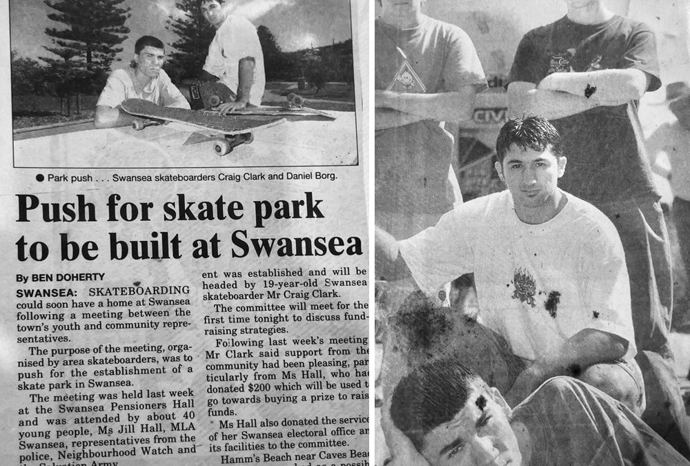How we helped build Swansea Skate Park some 30 years ago!