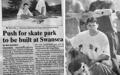 How we helped build Swansea Skate Park some 30 years ago!