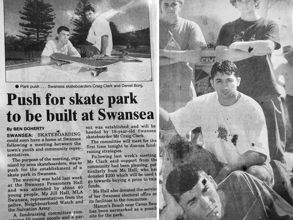 How we helped build Swansea Skate Park some 30 years ago!