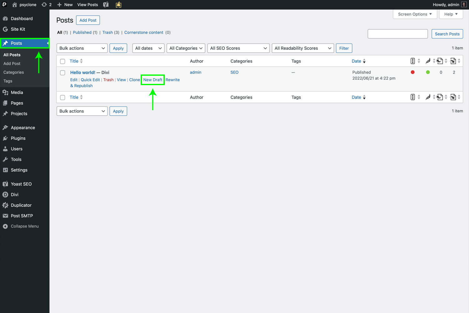 How to Duplicate a Blog Article Using Divi and Duplicator