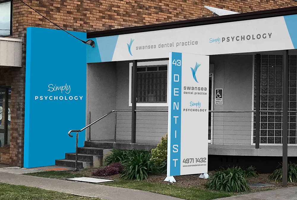 Signage Design for Swansea Dental Practice and Simply Psychology