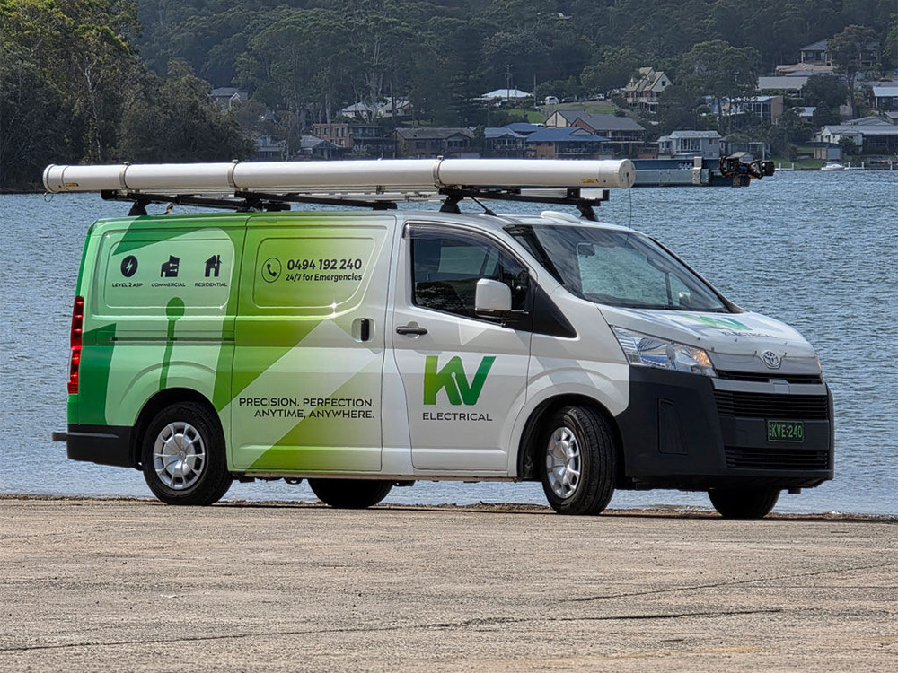 Vehicle Signage for KV Electrical